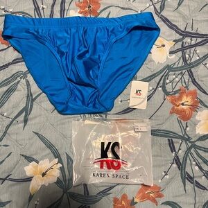 Men's Blue Swim Briefs